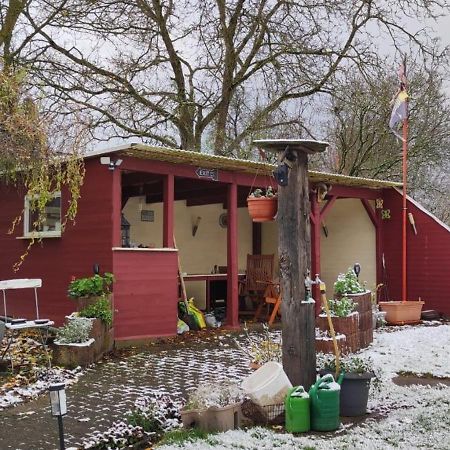 Fachwerkhaus In Deensen - Solling-Vogler-Naturschutzgebiet Apartment Bagian luar foto